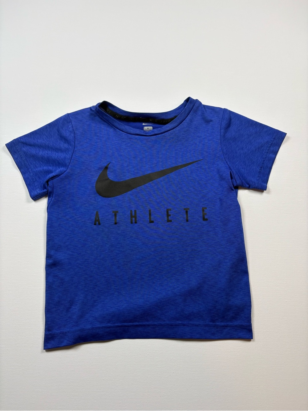 Nike Royal Blue Short Sleeve Tee with Black Swoosh